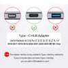 Adaptador USB 3,1 tipo C a HDMI, Hub 4K Thunderbolt 3, USB C 3,0, ranura para lector SD TF, PD para MacBook Air Pro M2 M1 Chip