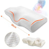 Almohada Ortopédica de Espuma Viscoelástica con Diseño Ergonómico para Soporte Cervical y de Cuello