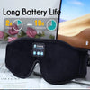 Auriculares con Bluetooth para dormir, máscara de ojos 3D, auriculares para dormir con altavoz HD incorporado