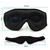 Auriculares con Bluetooth para dormir, máscara de ojos 3D, auriculares para dormir con altavoz HD incorporado