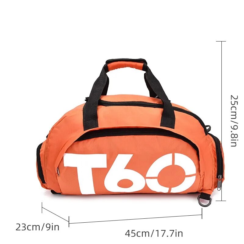 Bolsa de gimnasio, bolsa de deporte impermeable, bolsa de deporte para hombre y mujer, bolsa portátil para fitness, deportes, yoga ultraligeros, mochila de viaje grande