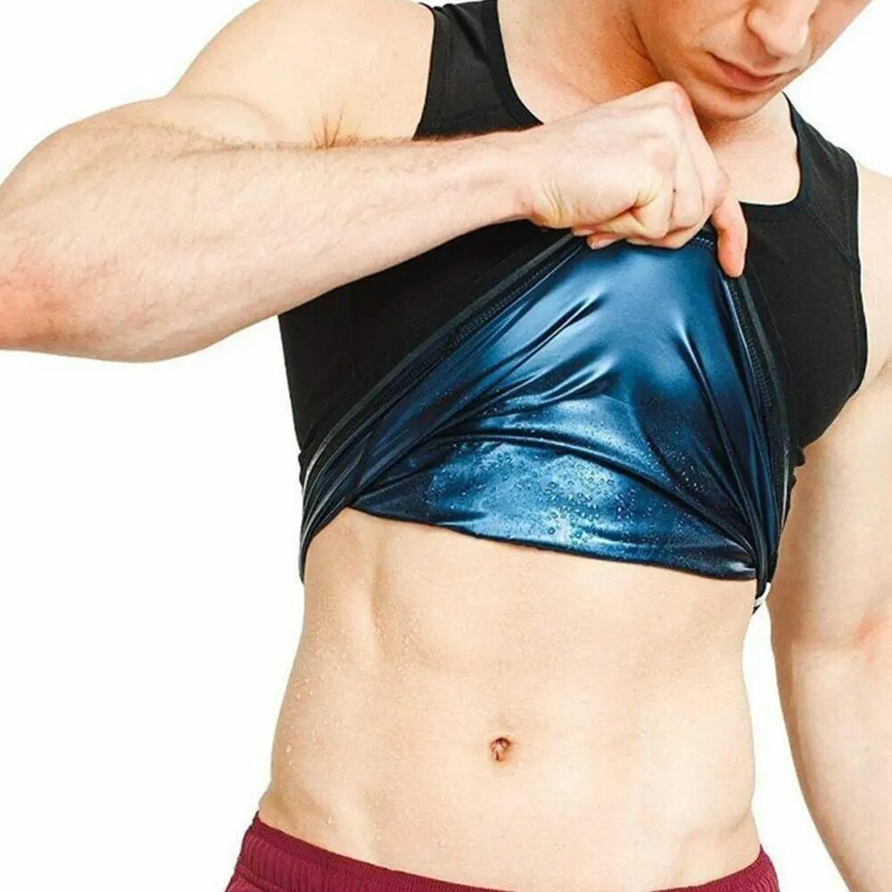 Chaleco de Sauna de neopreno para hombres y mujeres, entrenador de cintura, adelgazante, moldeador de cuerpo, corsé, ropa interior de gimnasio, camiseta sin mangas para quemar grasa