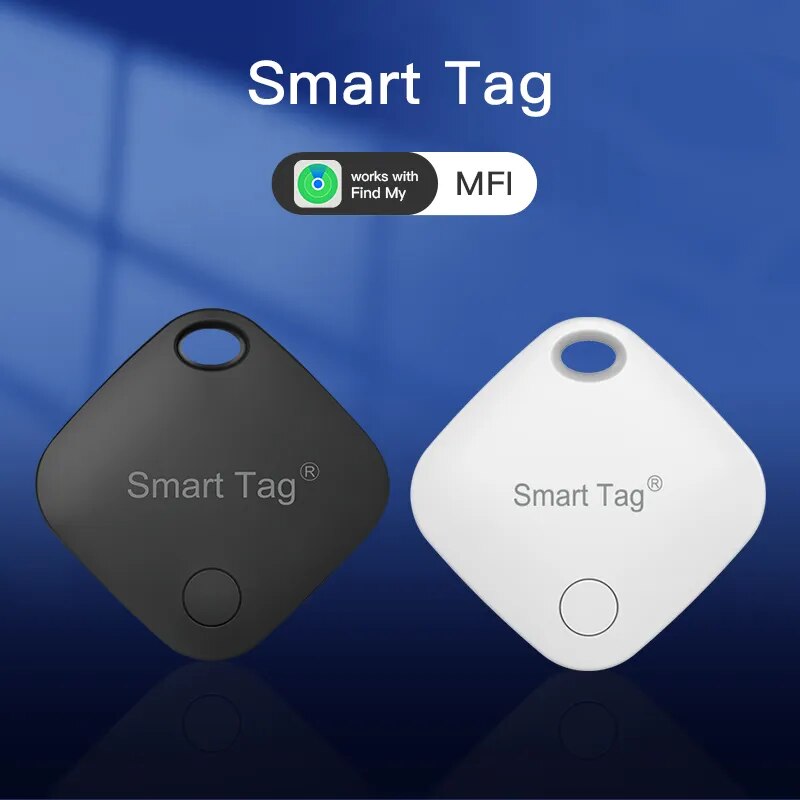 El rastreador de alarma inteligente Bluetooth funciona con el dispositivo antipérdida Find My APP para el localizador de reemplazo de etiquetas de Iphone con clasificación MFI