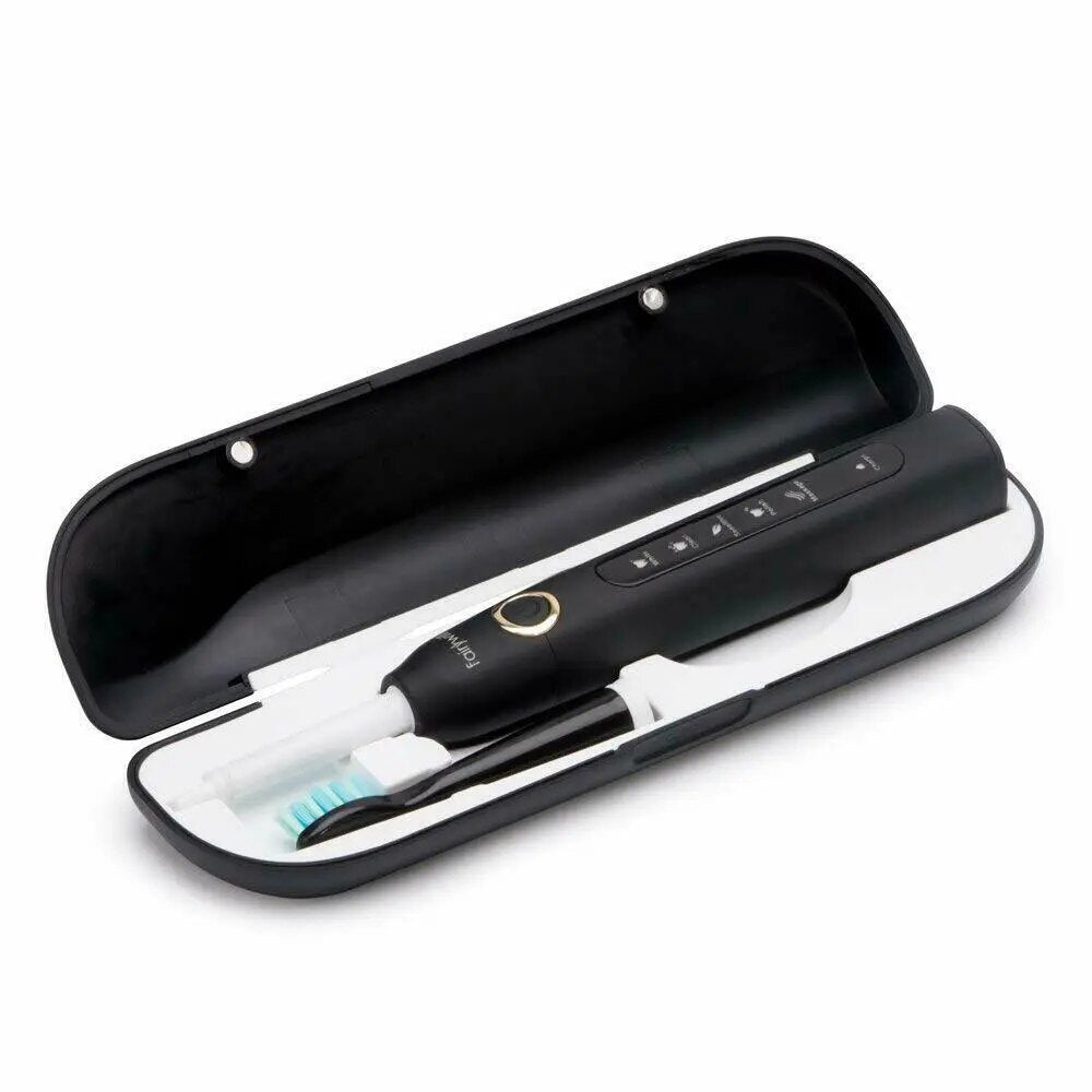 Fairywill-cepillo de dientes eléctrico FW-507, 5 modos, Cargador USB, temporizador de repuesto, 8 cabezales
