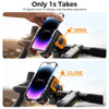 Joyroom-Soporte Universal de teléfono para bicicleta y motocicleta, accesorio para teléfono móvil de 4,7-7 pulgadas, a prueba de golpes, con una sola mano
