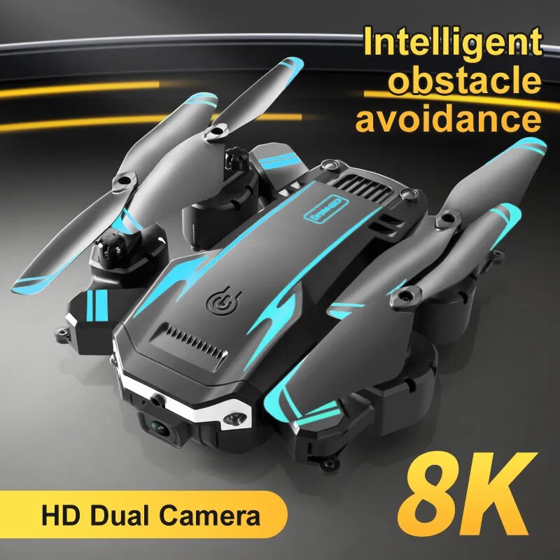 KBDFA-Dron con cámara HD 5G y 8K, cuadricóptero plegable profesional con GPS, cuatro caras, evitación de obstáculos, FPV, WIFI, S6,Dron 8K Professional FPV,Drone Professional GPS,Dron GPS 2023 Profesional,Dron Camara
