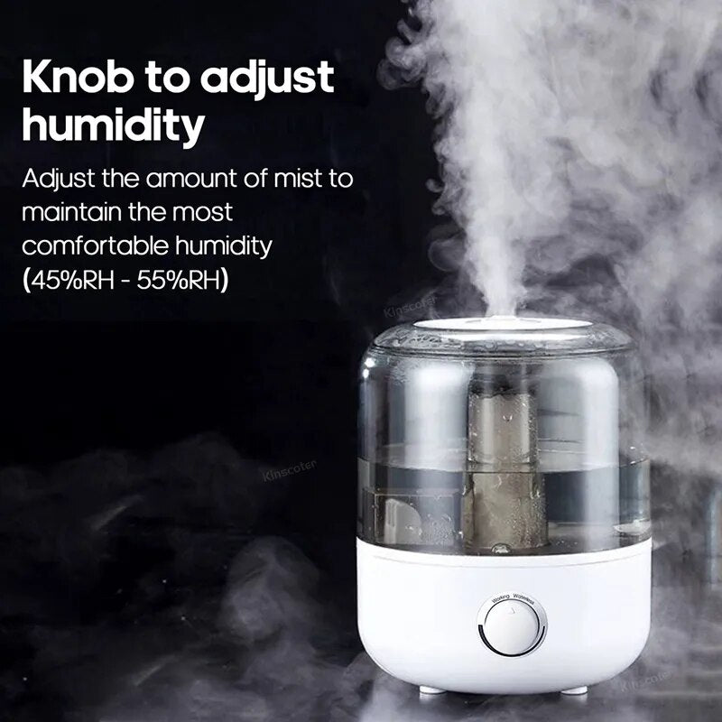 KINSCOTER 3L Humidificador de Aire Profesional de Gran Capacidad para el Hogar Difusor de Aroma con Mando a Distancia y Temporizador