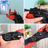 Lanzador de muñeca de Spiderman para niños, versión mejorada, Peter Parker, juego de artilugios de Cosplay, juguetes para niños, regalo