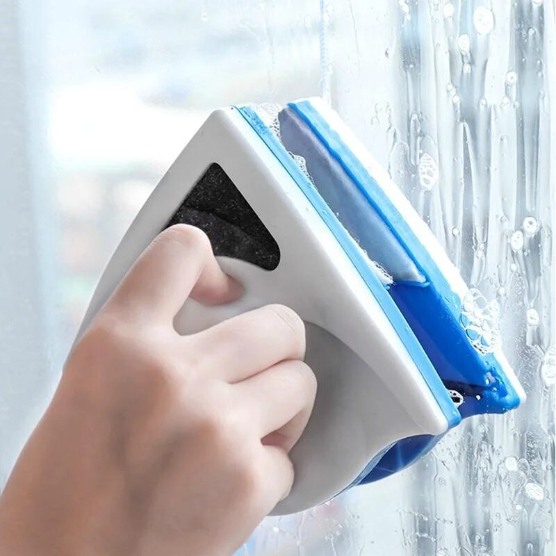 Limpiador magnético de ventanas, cepillo para lavar ventanas, herramienta de limpieza para el hogar, imán, nuevo