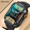 MELANDA-reloj inteligente militar para hombre, accesorio de pulsera resistente al agua Ip68 con Bluetooth, llamadas, compatible con Xiaomi, Android e IOS, 1,85