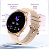 PLUXURY-reloj inteligente para hombre y mujer, accesorio de pulsera resistente al agua IP67 con seguimiento de actividad deportiva, llamadas, Bluetooth, Pantalla AMOLED de 1,45 pulgadas, nuevo