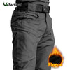 Pantalones tácticos de forro polar a prueba de viento para hombre, pantalones cálidos de concha suave, impermeables, para viajes al aire libre, Camping y senderismo, esquí, Invierno