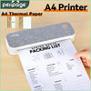 PeriPage-impresora de transferencia térmica A40, máquina de impresión portátil de papel A4, USB, Bluetooth, inalámbrica, para sistema IOS y Android