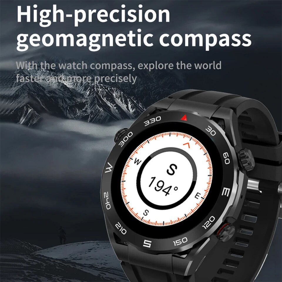 Reloj inteligente resistente al agua para hombre, dispositivo con Pantalla AMOLED de 2023 pulgadas, 1,6x485, NFC, asistente de voz, reproductor de música Local, para Huawei Watch + regalo, novedad de 485