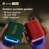 Sanag Altavoz Inalámbrico M13S Pro, Dispositivo con Bluetooth, Minialtavoz Portátil para Exterior, Control por Aplicación, Llamadas con Manos Libres, Sonido de Graves, 5 W, Impermeabilidad IPX7