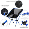 Silla plegable ultraligera para viaje, asiento superduro de alta carga para acampar al aire libre, portátil para playa, senderismo, Picnic, herramienta de pesca