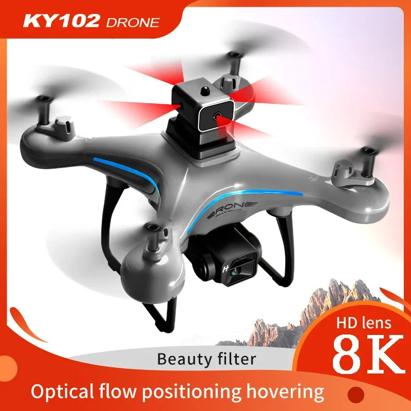 XIAOMI-Dron MIJIA KY102 8K Profesional, cámara Dual, fotografía aérea, 360, evitación de obstáculos, flujo óptico, cuatro ejes, RC