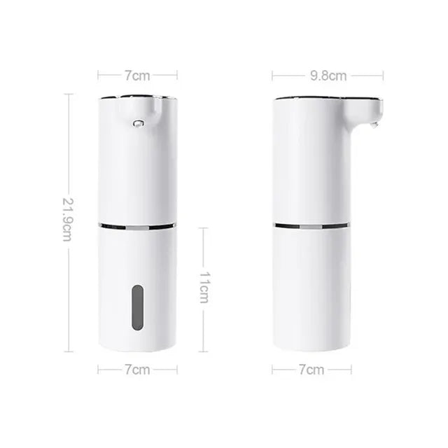 Dispensador automático de jabón líquido infrarrojo, máquina de espuma inteligente, desinfectante de manos, 300ML, color blanco, 1 unidad