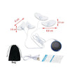 Masajeador Facial EMS de 4/8 piezas, estimulador muscular de corriente, Lifting Facial electrónico, estiramiento Facial de ojos, antiarrugas
