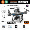 XIAOMI-Dron MIJIA KY102 8K Profesional, cámara Dual, fotografía aérea, 360, evitación de obstáculos, flujo óptico, cuatro ejes, RC