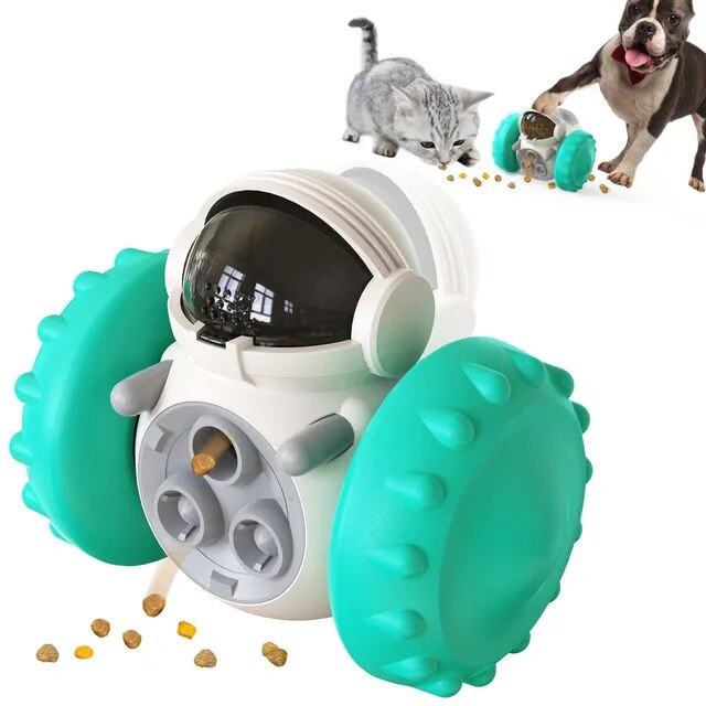 PawPartner-vaso interactivo para perro, juguetes para aumentar el CI de las mascotas, alimentador lento, Labrador, Bulldog Francés, Columpio de entrenamiento, dispensador de alimentos