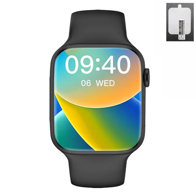 Reloj inteligente W29 Pro Serie 9 para hombre y mujer, Smartwatch con Bluetooth, llamadas, alta frecuencia de actualización, rastreador GPS, Isla dinámica, brújula, 2,2 pulgadas