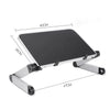 Escritorio plegable ajustable para ordenador portátil, mesa de cama, Enfriador de Notebook, soporte multifuncional, para oficina