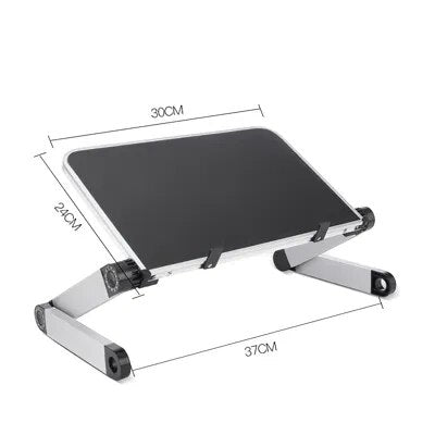 Escritorio plegable ajustable para ordenador portátil, mesa de cama, Enfriador de Notebook, soporte multifuncional, para oficina