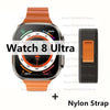 Reloj inteligente Ultra 8 Pro MAX Gen 2 para hombre y mujer, accesorio de pulsera deportivo con Pantalla Amoled de 49mm, carga inalámbrica de alta frecuencia de actualización, NFC, 2023