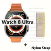 Reloj inteligente Ultra 8 Pro MAX Gen 2 para hombre y mujer, accesorio de pulsera deportivo con Pantalla Amoled de 49mm, carga inalámbrica de alta frecuencia de actualización, NFC, 2023
