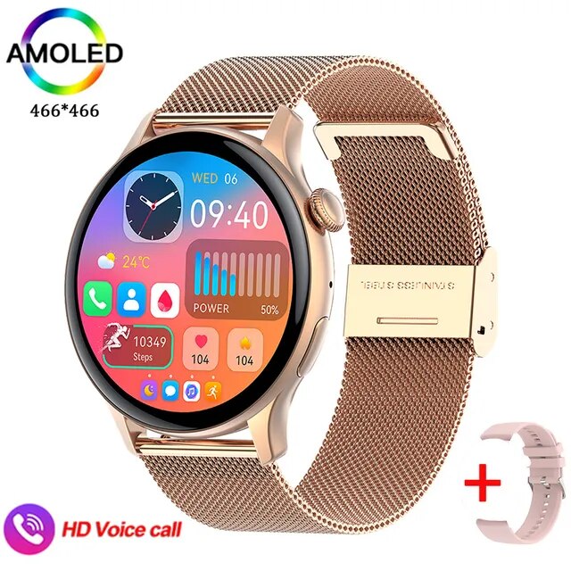 Xiaomi-reloj inteligente para hombre y mujer, pulsera con pantalla completa de 1,43 pulgadas, Bluetooth, llamadas, Monitor de ritmo cardíaco y sueño, modelos deportivos