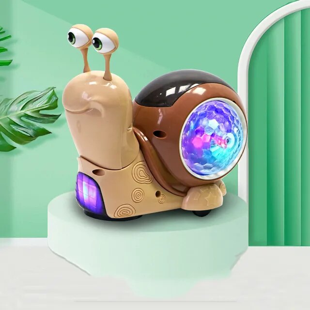 Juguetes de cangrejo para gatear con música, luz LED, juguetes musicales interactivos para bebés, juguetes para gatear, juguetes para niños pequeños en movimiento, 0, 12