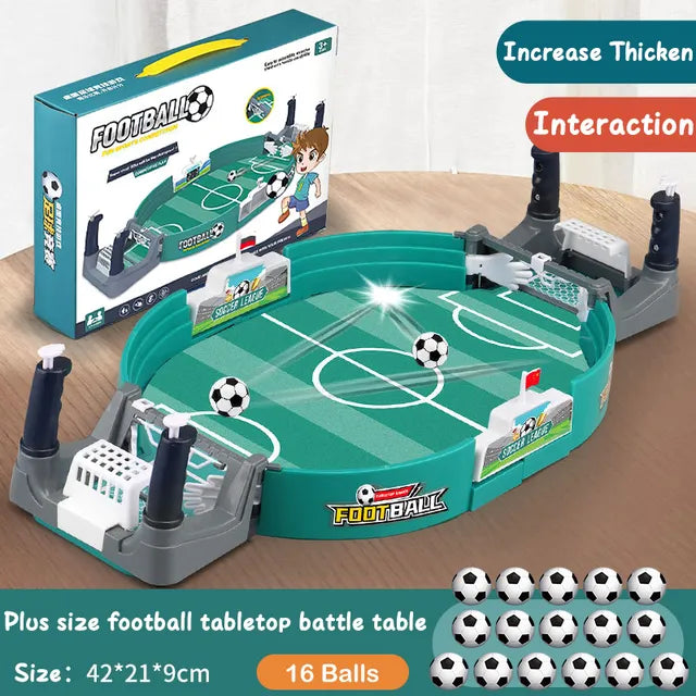 Mesa de fútbol para fiesta familiar, juego de mesa de fútbol interactivo de escritorio, juguetes para niños, deporte al aire libre, juego portátil, regalo