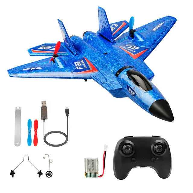 Avión de SU-27 a Control remoto para niños, Avión de espuma EPP de 2,4G, avión Vertical, juguetes, regalos