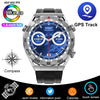 Reloj inteligente NFC para hombre, pulsera resistente al agua IP68, ECG + PPG, Pantalla AMOLED 2023x454 HD, control del ritmo cardíaco, llamadas por Bluetooth, para Huawei y Xiaomi, 454