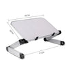 Escritorio plegable ajustable para ordenador portátil, mesa de cama, Enfriador de Notebook, soporte multifuncional, para oficina