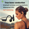 Auriculares inalámbricos IPX8 para natación, cascos de conducción ósea Real, con Bluetooth, 32G, resistentes al agua, deportivos, con micrófono, 2023