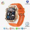 Reloj inteligente militar para hombre, pulsera resistente al agua IP68 con batería de 2023 mAh, Bluetooth, compatible con Android y Xiaomi, novedad de 650